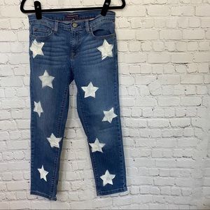 Custom Star Painted Tommy Hilfiger Denim Jeans